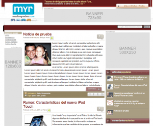 Espacios publicidad