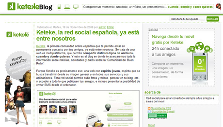 Keteke Blog, la web de la «Comunidad del Buen Rollo»