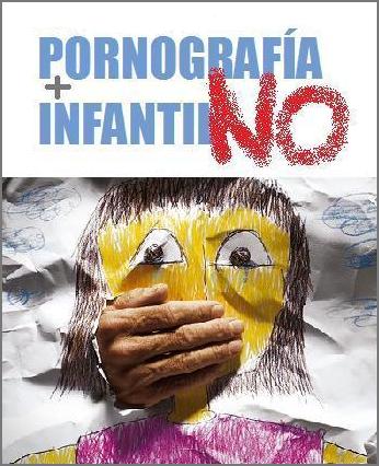 NO a la pornografía infantil